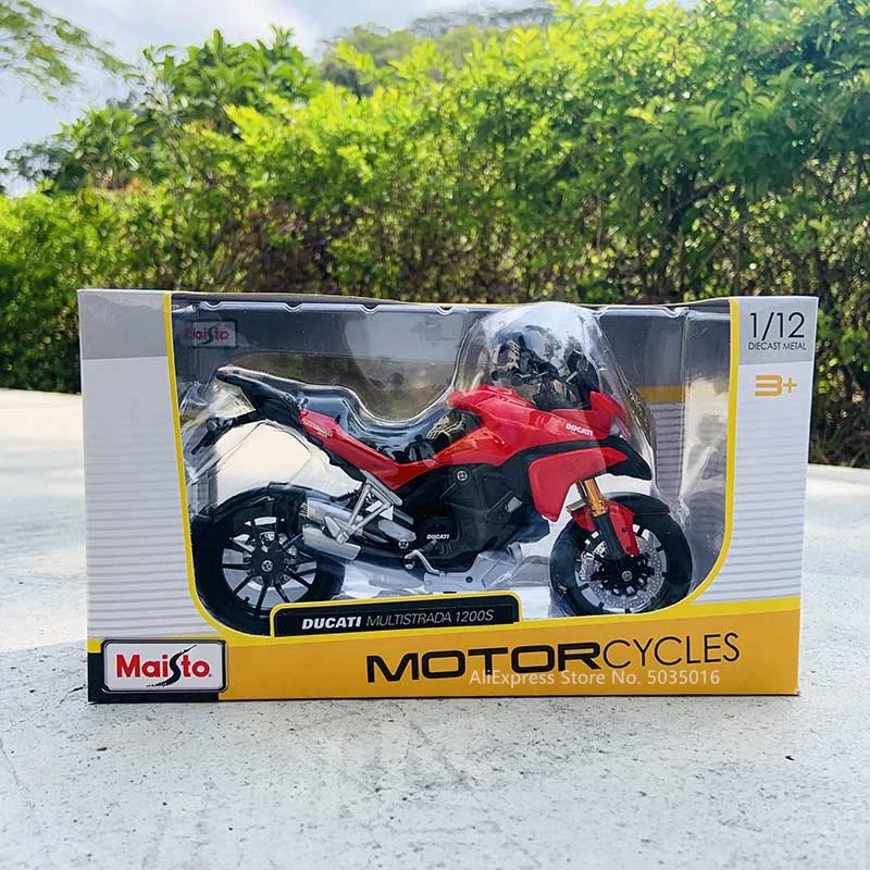 Maisto 1:12 Ducati MULTISTRADA 1200S Die-cast alloy motorcycle model car models collection gift toy tool