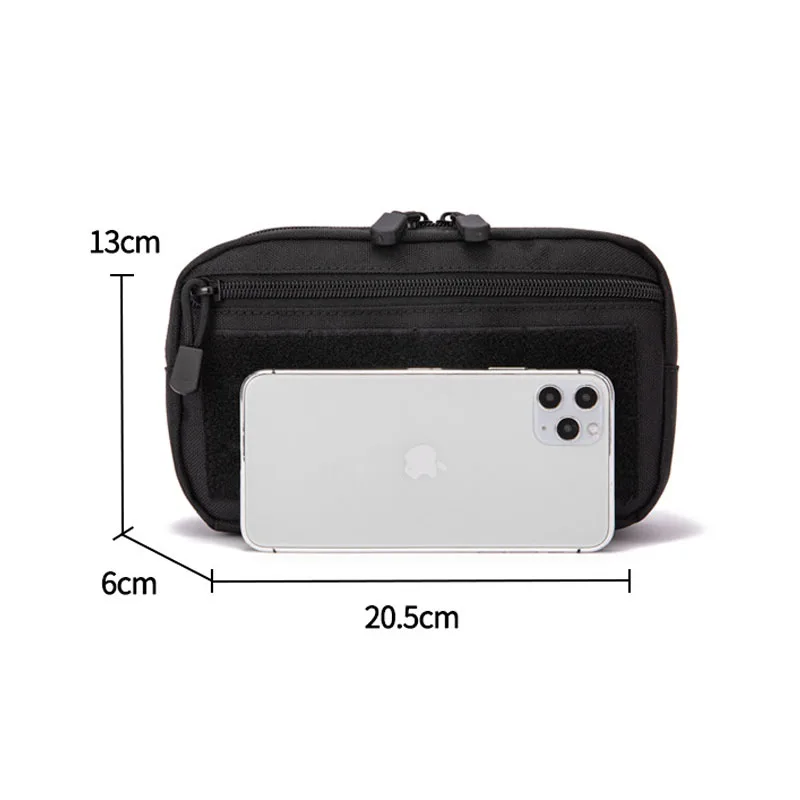 Tactical Molle marsupio Outdoor Utility Tools Bag Phone Pouch Belt Vest Carry EDC Tool Phone Holder Case Hunting Bag