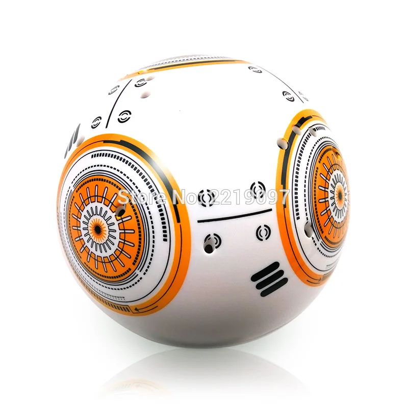 Upgrade inteligentny RC Robot 2.4G pilot z dźwiękiem figurka BB8 Ball Droid Robot BB-8 zabawki modele dla dzieci