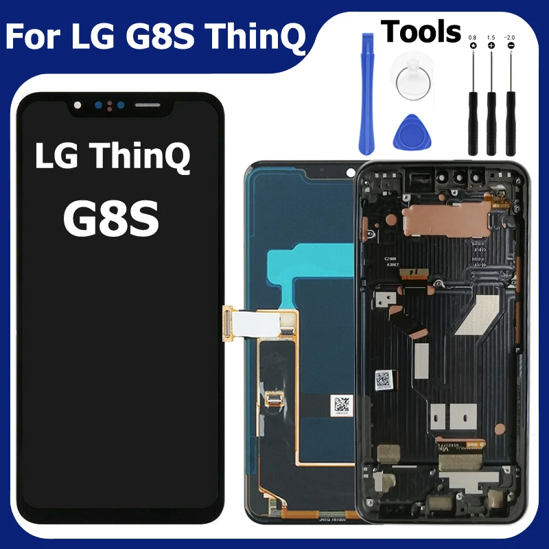 

AAA+ G8S LCD Display For LG G8 S Touch Screen Digitizer Assembly Repair Screen Replacement Part Super AMOLED Pantalla LM-G810