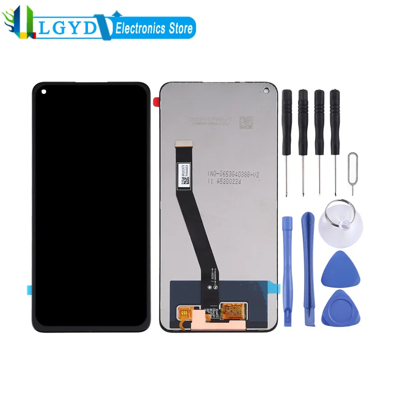 Repairing LCD Screen and Digitizer Full Assembly for Xiaomi Redmi Note 9 / Redmi 10X 4G Phone Touch Screen Replacement