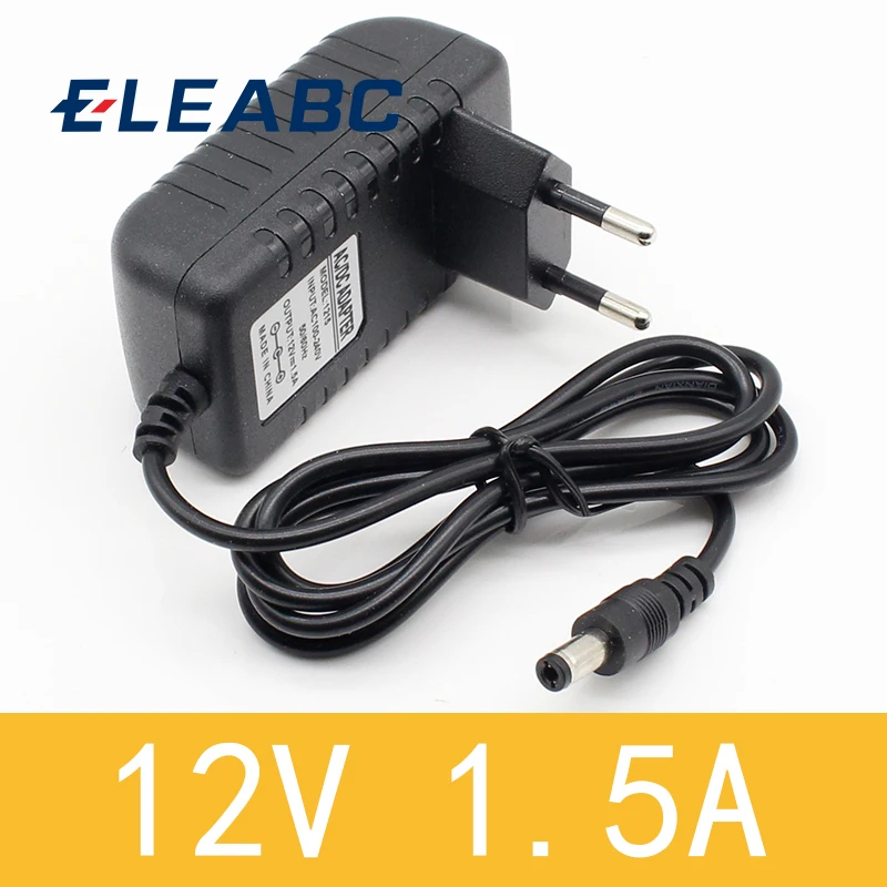 1PCS Eu Plug12V 1.5… - image