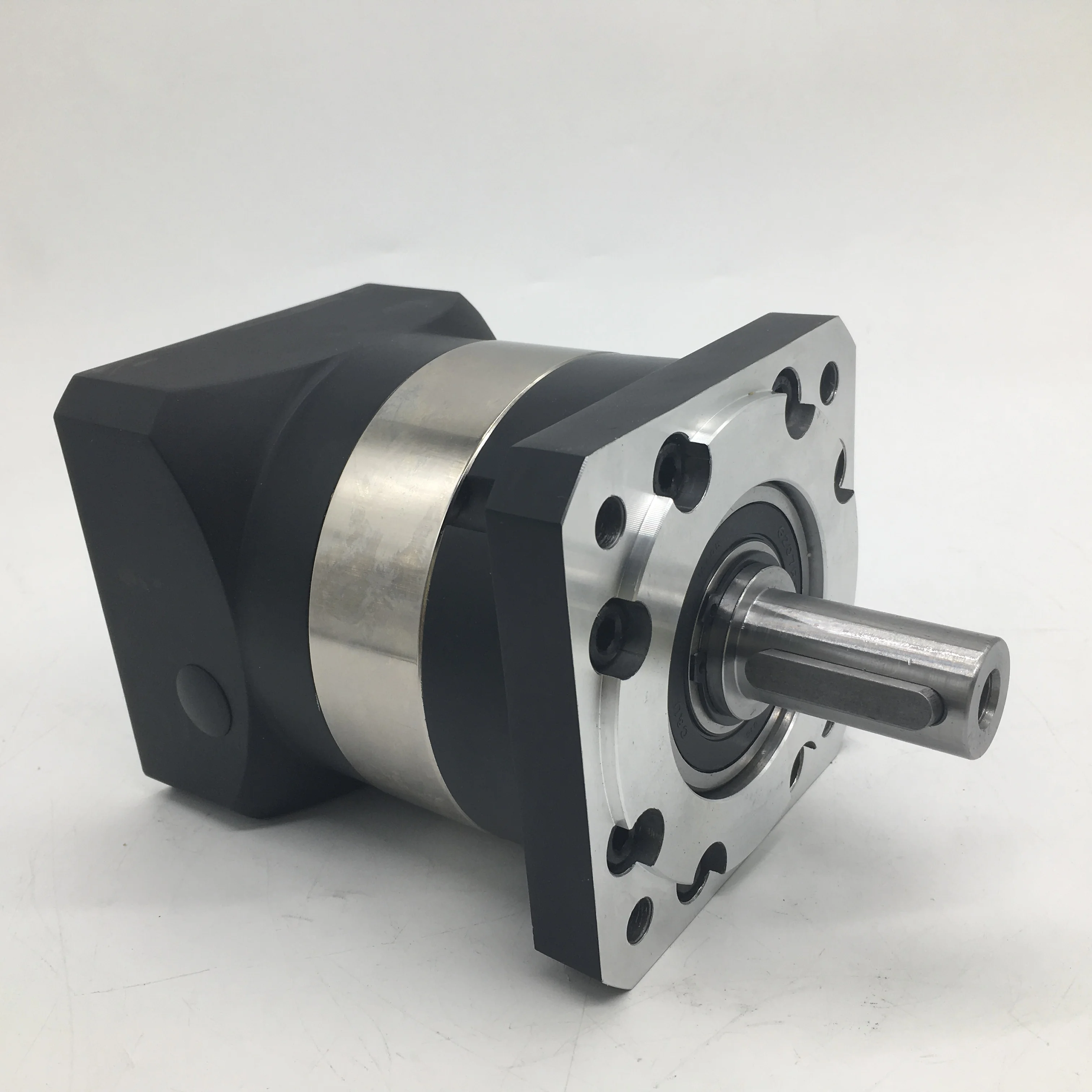 100:1 NEMA32 80 millimetri Riduttore Epicicloidale Rapporto di Velocità 100 di Alta Precisione Gearbox Reducer 20 MILLIMETRI di Uscita 6000rpm per il Servo motore di CNC