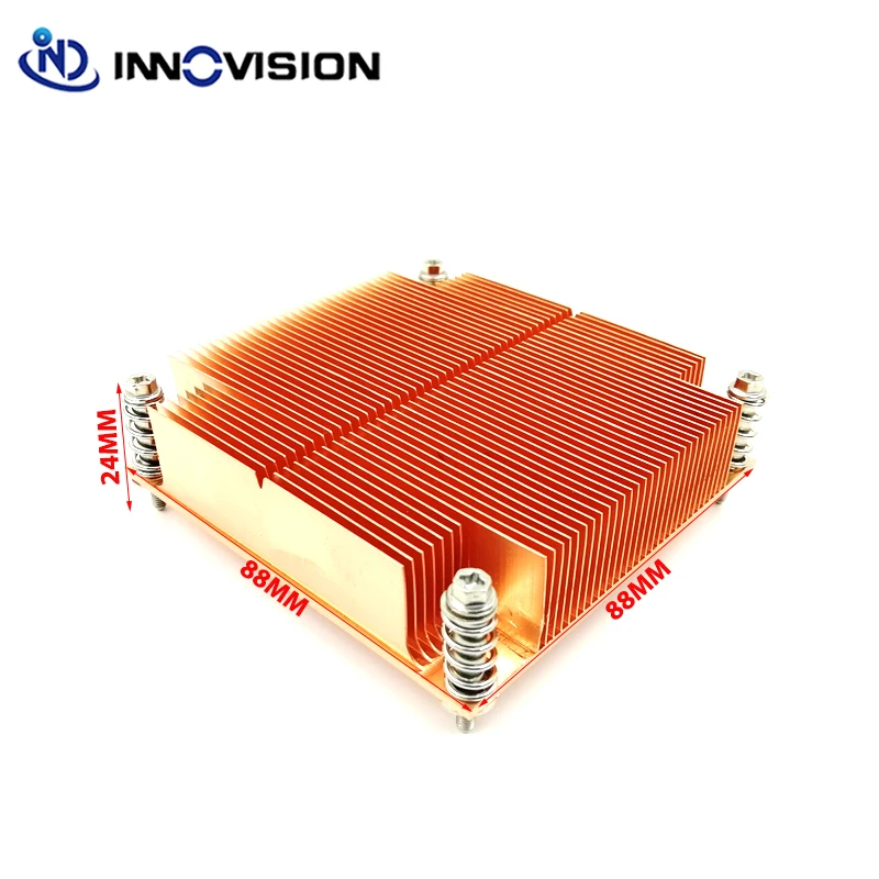 Imagem -06 - Processador Lga1366 para Cpu Dissipador de Calor Soquete para 1u Servidor Industrial do Computador Novo