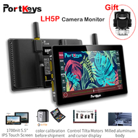 Portkeys LH5P II 4K Monitor 5.5 Inch HDMI-compatible 1700nits Wireless Camera Control Monitor for Camera Sony Canon Panasonic