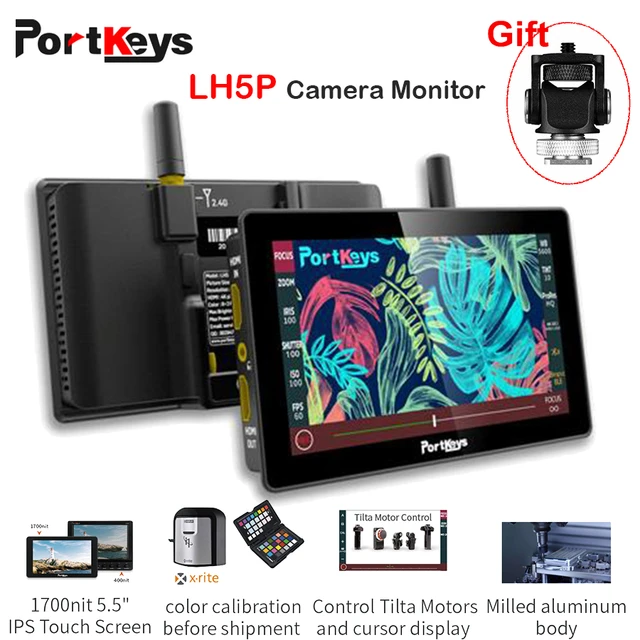 Portkeys LH5P II 4K Monitor 5.5 Inch HDMI-compatible 1700nits Wireless  Camera Control Monitor for Camera Sony Canon Panasonic - AliExpress