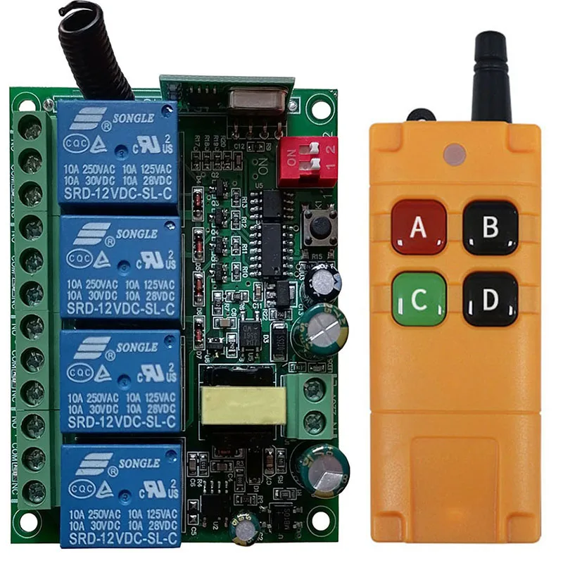 2000M 433Mhz Remote…