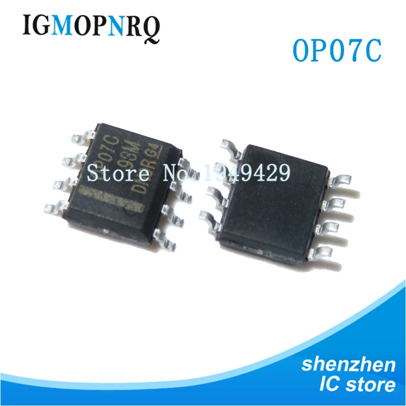 10PCS OP07CDR SOP8 OP07C SOP OP07 SOP-8 SMD new original