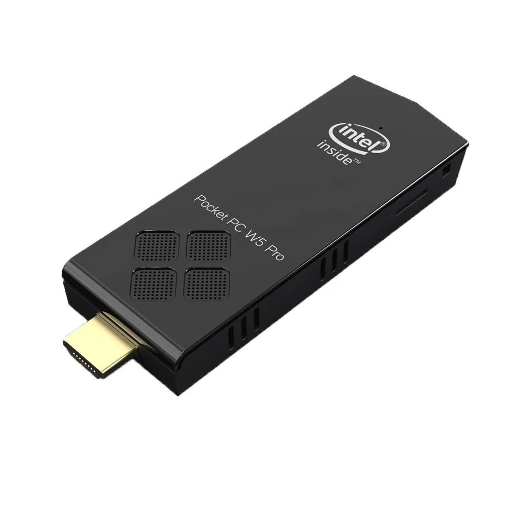 W5 Pro Windows10 Mini Pc Stick Quad Core Atom x5-Z8350 RAM 4GB/8GB ROM 64GB/128GB 2.4G&5G Dual Band Wifi Media Player ComputerPC