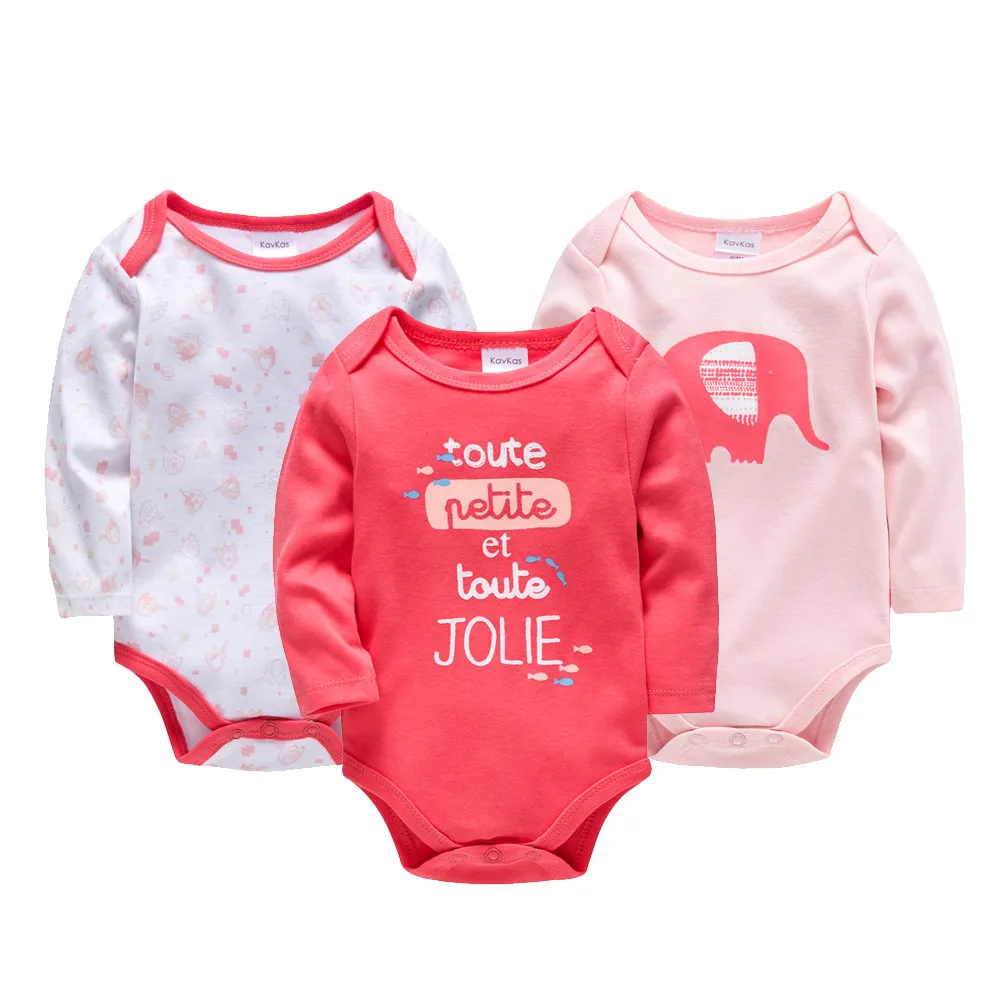 Newborn Baby Girl Bodysuit Long Sleeve 100%cotton Cute Cartoon Print Overalls 3M 6M 9M 12M 18M 24M Body bebe Clothing