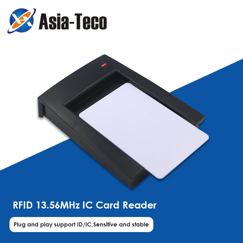 

USB Port Plug and Play EM4100 TK4100 CR10E Contactless Card RFID 125khz 13.56mhz ID IC Reader Dispenser Without Software