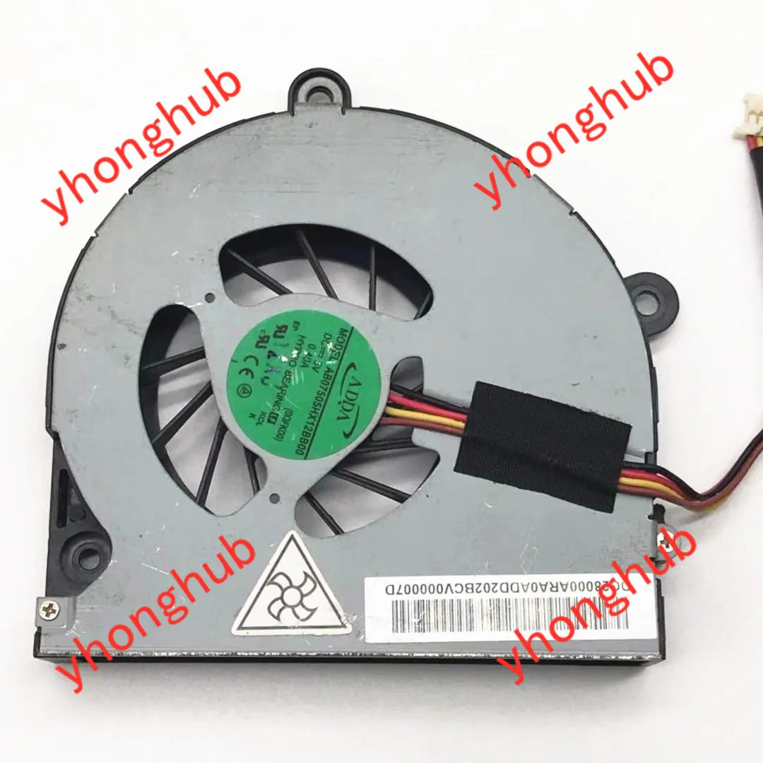 

ADDA Pavilion M6 Series AB07505HX13KB00 DC 5V 0.40A Server Cooling Fan