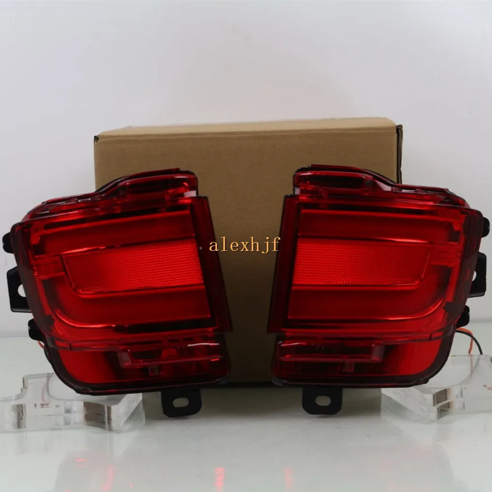 

July King Car LED Brake Lights Case for Toyota Land Cruiser FJ200 LC200 4700 5700 2016 2017, LED Light Guide Warning Brake light