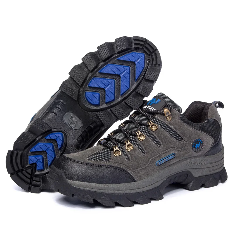 Zapatos de senderismo de alta calidad para hombre y mujer, calzado deportivo de montaña para exteriores, escalada en roca, atlético, color verde