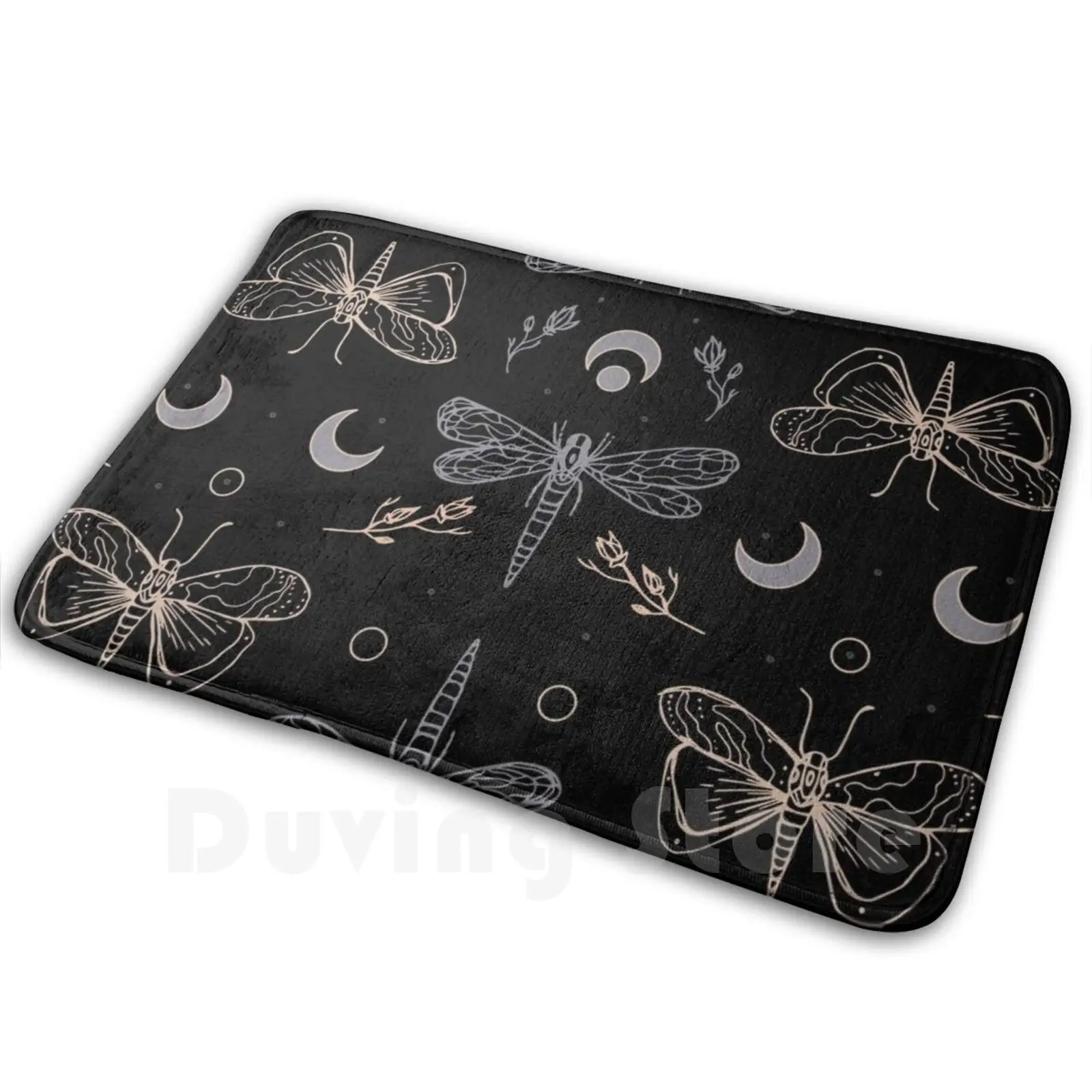 Goth Face Carpet Mat Rug Cushion Soft Non-Slip Bug Bug Reusable Bug For Mouth Bug Dust Bug Health Bug Dust Mouth Reusable