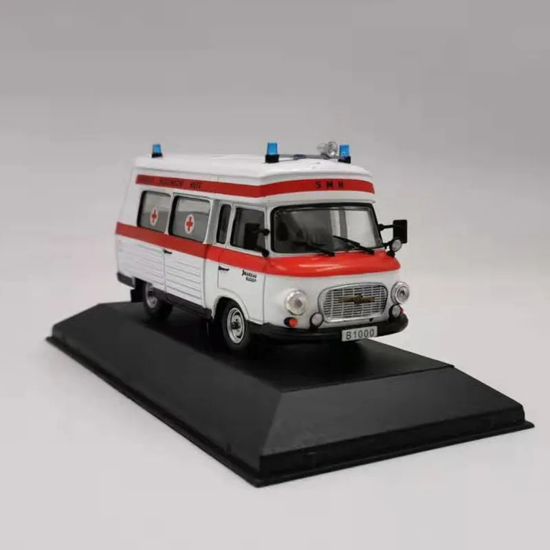 1/43 ATLAS 1/43 Barkas B1000 Diecast Metal Static Car VAN truck Model Toy For Kids Gifts Collection Original Box display