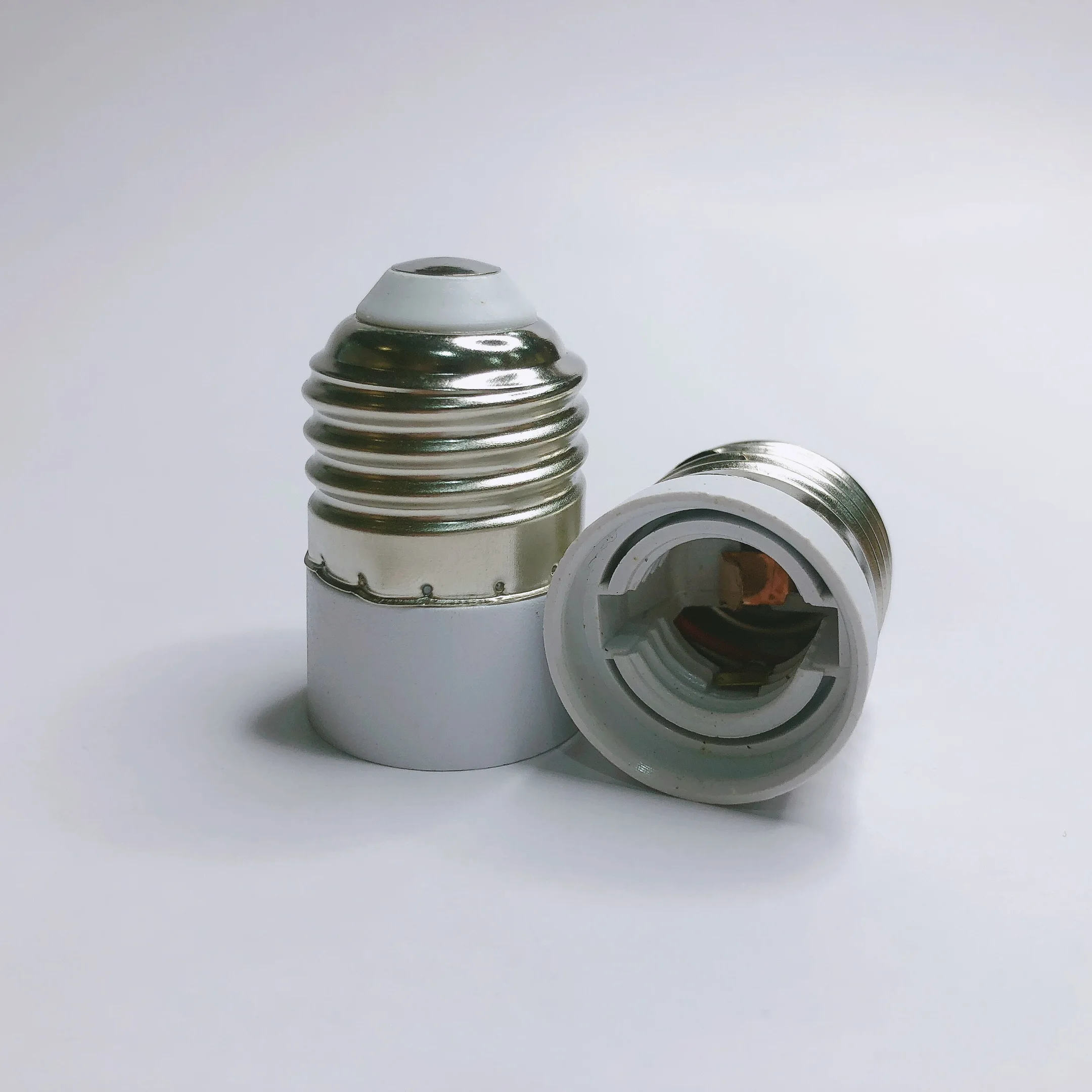 BEYLSION Converter E27 TO E14 Adapter Conversion Socket ABS Material Fireproof Socket Adapter Lamp Holder
