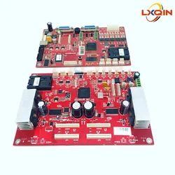 LXQIN Board for Galaxy printer DX5 double head board carriage board main board renew for solvent printer rev 1.34 1.73-WS