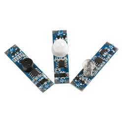 5v 12v 24v 4A turn on/off dimmable touchless ir hand sweep wave wardobe cabinet PIR induction sensor switch
