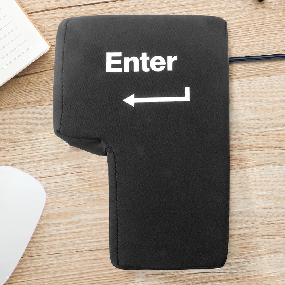 SZKOSTON-مفتاح إدخال USB كبير مضاد للإجهاد ، زر مضاد للضغط على الكمبيوتر ، أي وسائد تهوية ، وسادة مكتب للمبرمج