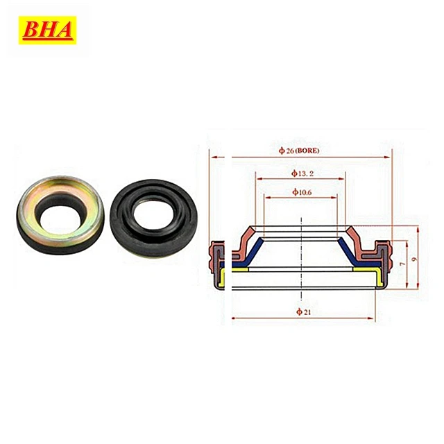 Free Shipping,Automobile air conditioner compressor oil seal for GM\\V5 series,oil seal for DAEWOO