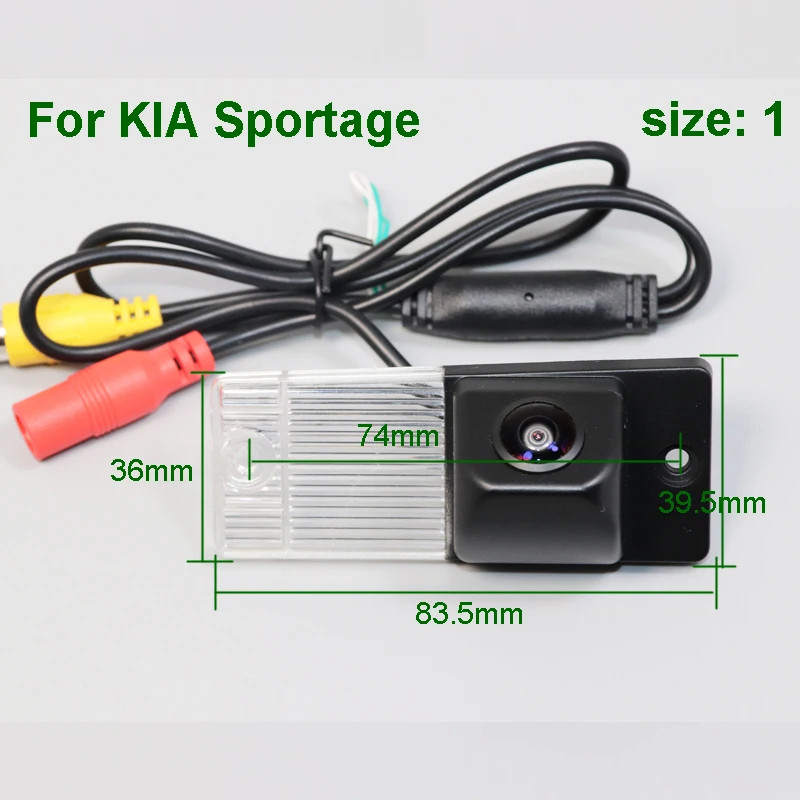 

AHD автомобильная парковочная резервная камера заднего вида для Cerato 2009 2010 KIA Sportage 2002-2014