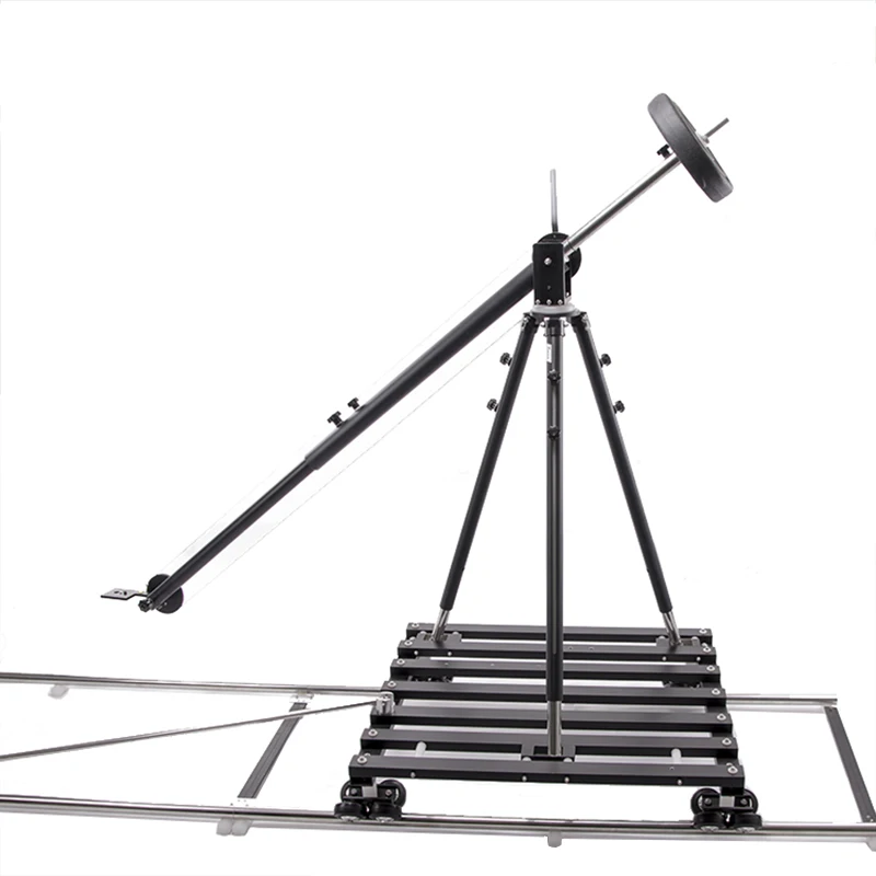 Twzz 6m Manned Electric Slider Camera Dolly Track Movie Motorized Rail Manual Remote Control Pedal