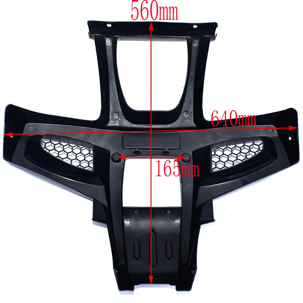 ATV Front Plastic Guard Cover Front Headlight Protector Fender For 150CC 200CC 250CC Mini Quad Off-Road Four Wheel Motorcycle