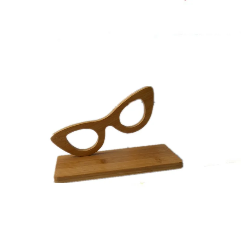 High-end Solid Wood Glasses Display Stand Bracket Sunglasses Glasses Mold Decoration Display Props Showcase Shelf Glasses