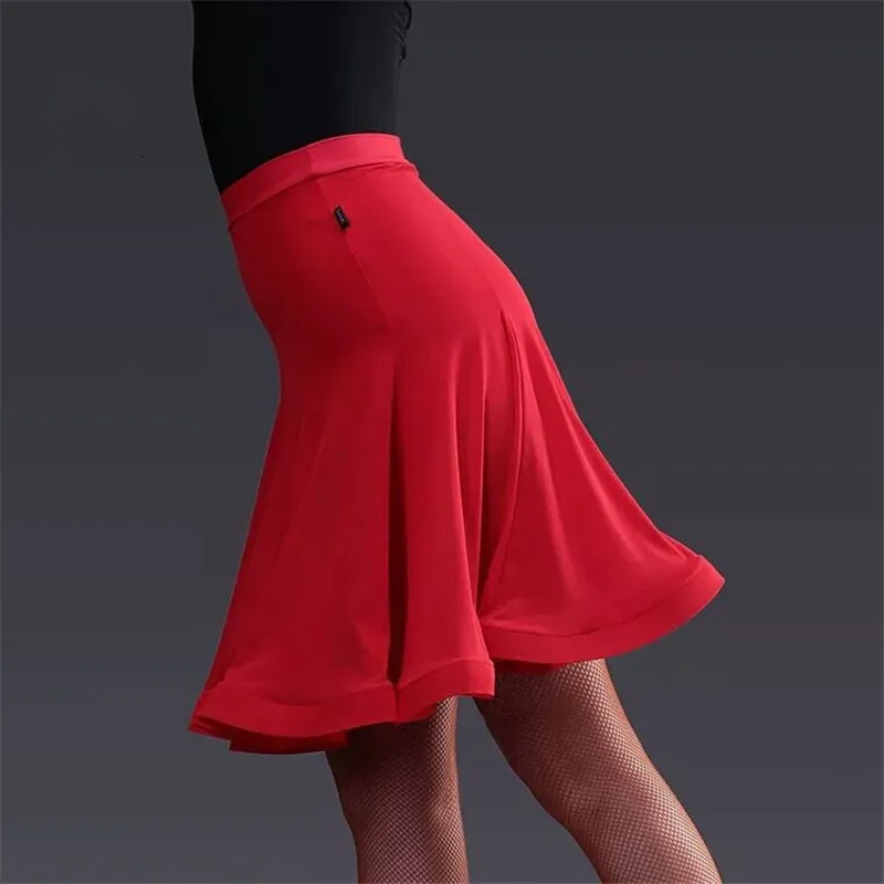 Fashion Ballroom woman latin dance skirt Tango costume Sexy rumba samba dance skirt for Child training dress performance wears