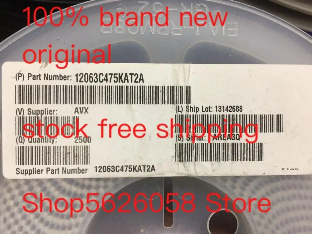 12063C475KAT2A SMD 100% new original freeshipping 50PCS/LOT STOCK