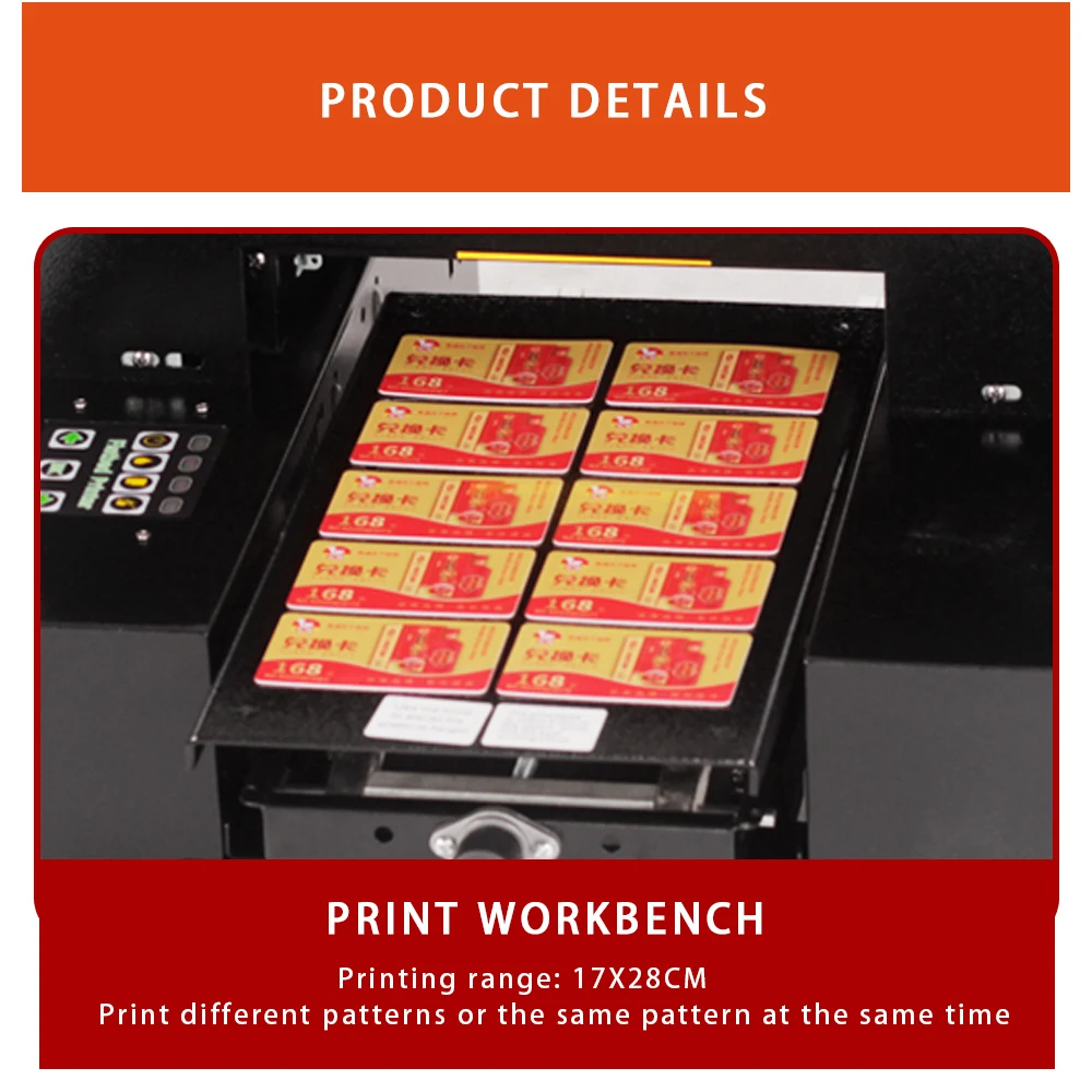 طابعة EPSON A4 UV طابعة تخفيف ثلاثية الأبعاد منزلية عالية الدقة من الدرجة الصناعية لطباعة السيراميك والأكريليك والجلد