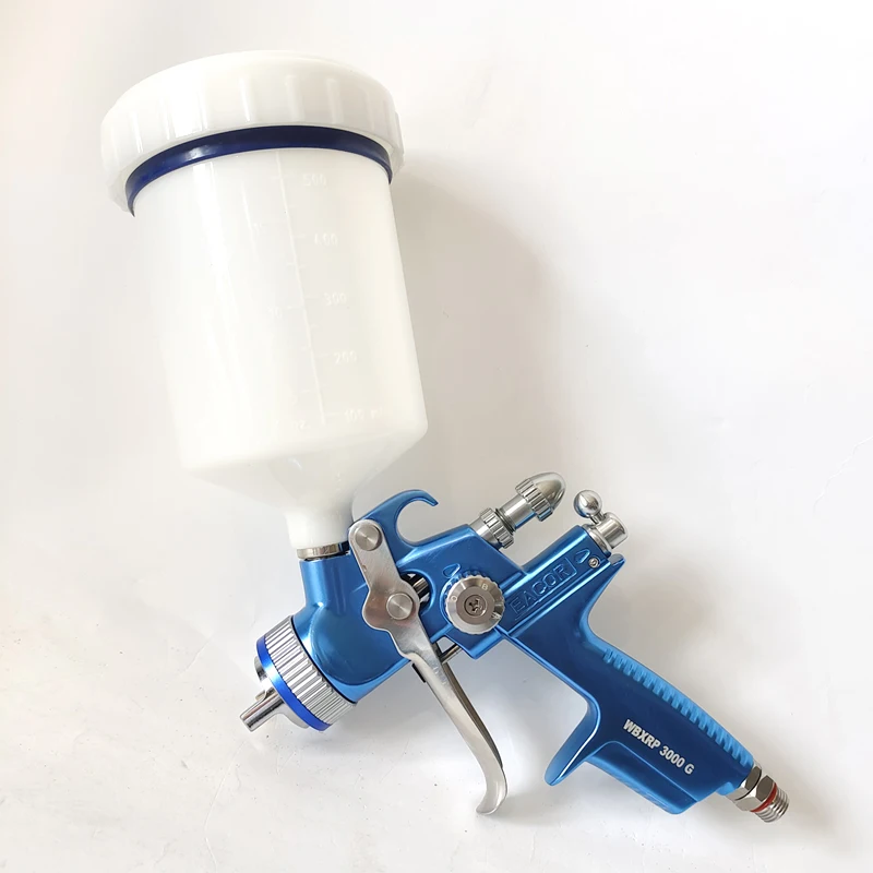 EACOR-PISTOLA DE PULVERIZACIÓN para coche, boquilla superior de 3000G, pulverización de pintura de Metal de alta atomización