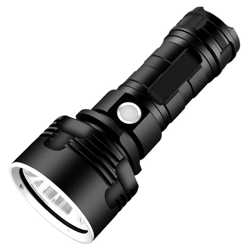 LED Powerful Flashlight Rechargeable Super Bright Long-range High-power Outdoor Home Searchlight Car Styling