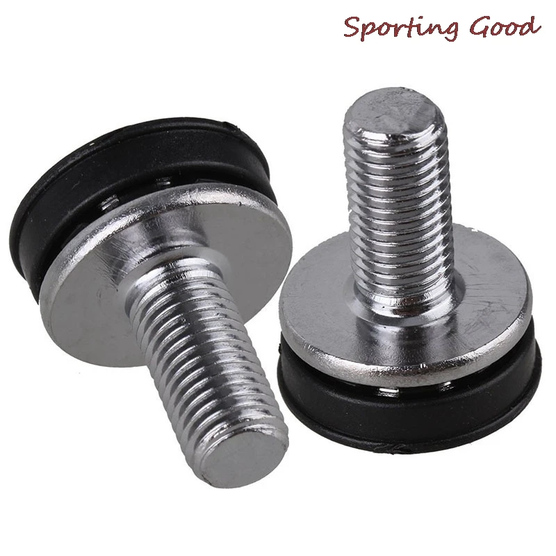 2Pcs New Mountain Bike Crankset Bolts Bicycle Crankset Central Axis Bolts Steel Screws Nuts Crankset Bottom Bracket