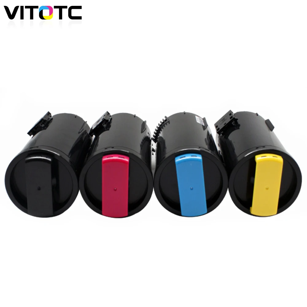 

4PC DIY Refill EMPTY Toner Cartridge for Xerox VersaLink C500 C505 C600 C605 Color Multifunction Printer Without Powder Chips