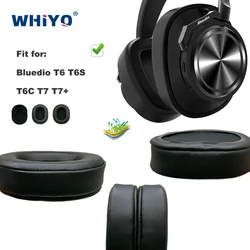 Ersatz Ohr Pads für Bluedio T6 T6S T6C T7 T7 + T 6 S C 7 + Headset Teile Leder kissen Samt Ohrenschützer-kopfhörer Hülse Abdeckung