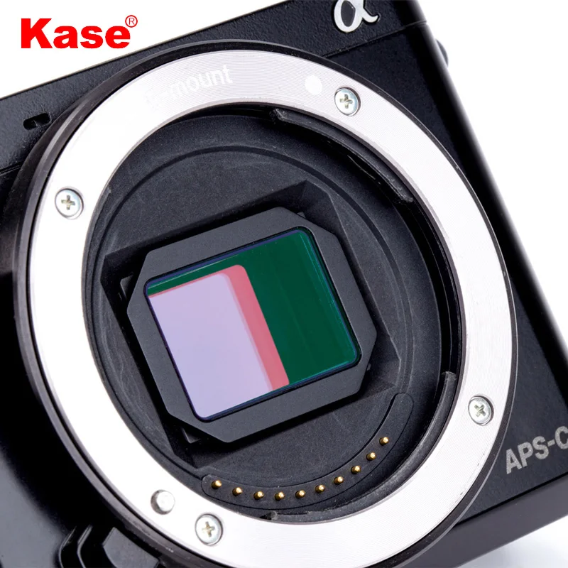 Filtre intégré magnétique Kase pour appareils photo demi-cadre Sony APS-C A6000 / A6100 / A6400/A6500/A6femelle