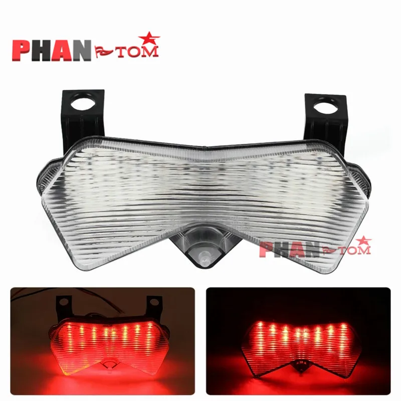 

For Kawasaki ZX-6R ZX6R 2003 2004 Z750 2003-2006 Z1000 2003-2005 03 Motorcycle LED rear taillights brake tail turn signal light