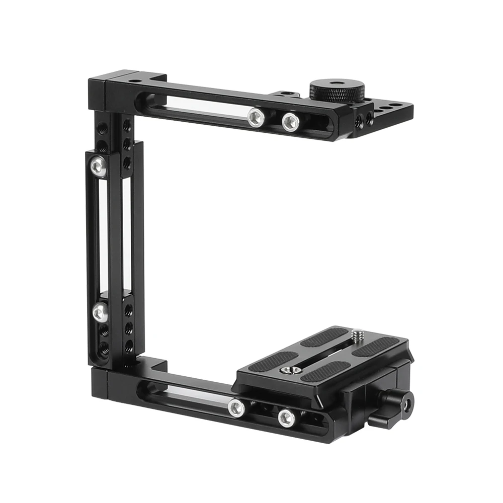 HDRIG Self-configuration Half Cage Kit With QR Manfrotto Plate For Nikon Sony Canon Panasonic GH5/GH3 for DSLR Cameras