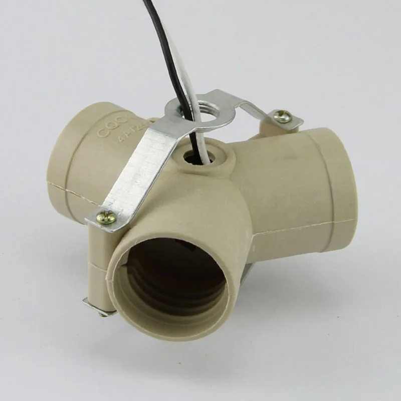 

1pcs 4pcs 10pcs 3xE27 Socket, Screw Lamp Holder With Cable, Pendant Light DIY Lighting Accessories, 110v 220v
