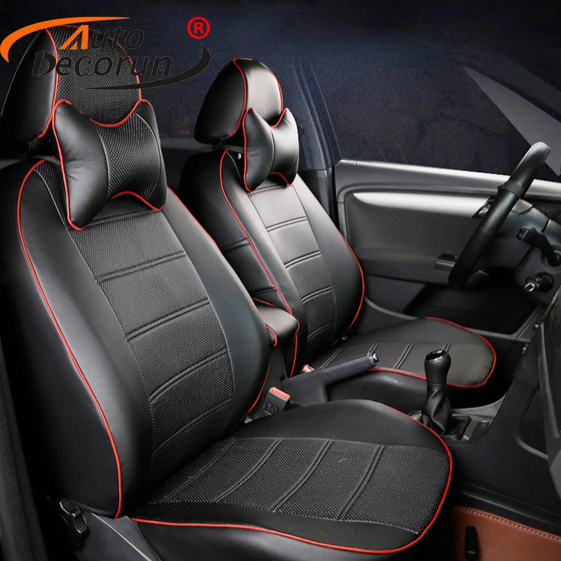 

AutoDecorun PU Leather Seat Cushion for Chevrolet Trailblazer Seat Cover Set Car Accessories Custom Fit Auto Supports Upholstery