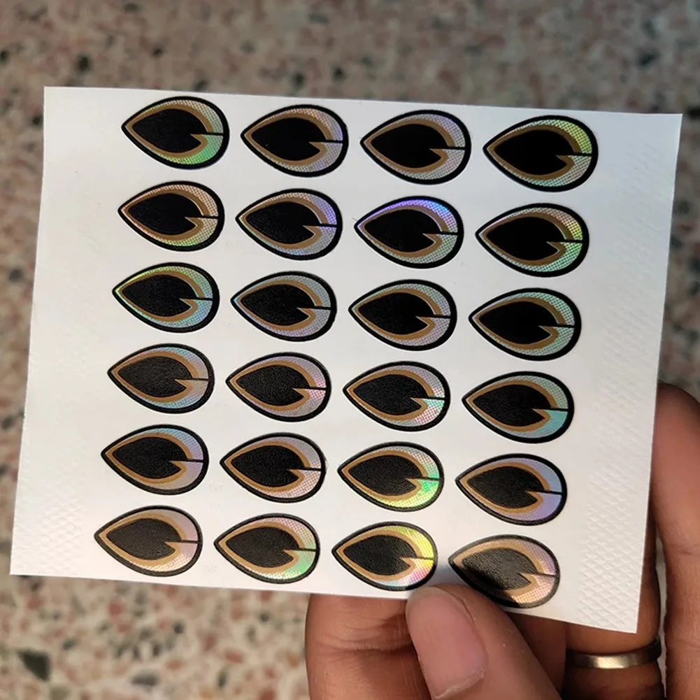 70/72pcs/tape Fishing Lure Eye 2D Holographic Laser Simulation Fishing Crank Bait Artificial Fisheye Fishing Lure Eyes Stickers