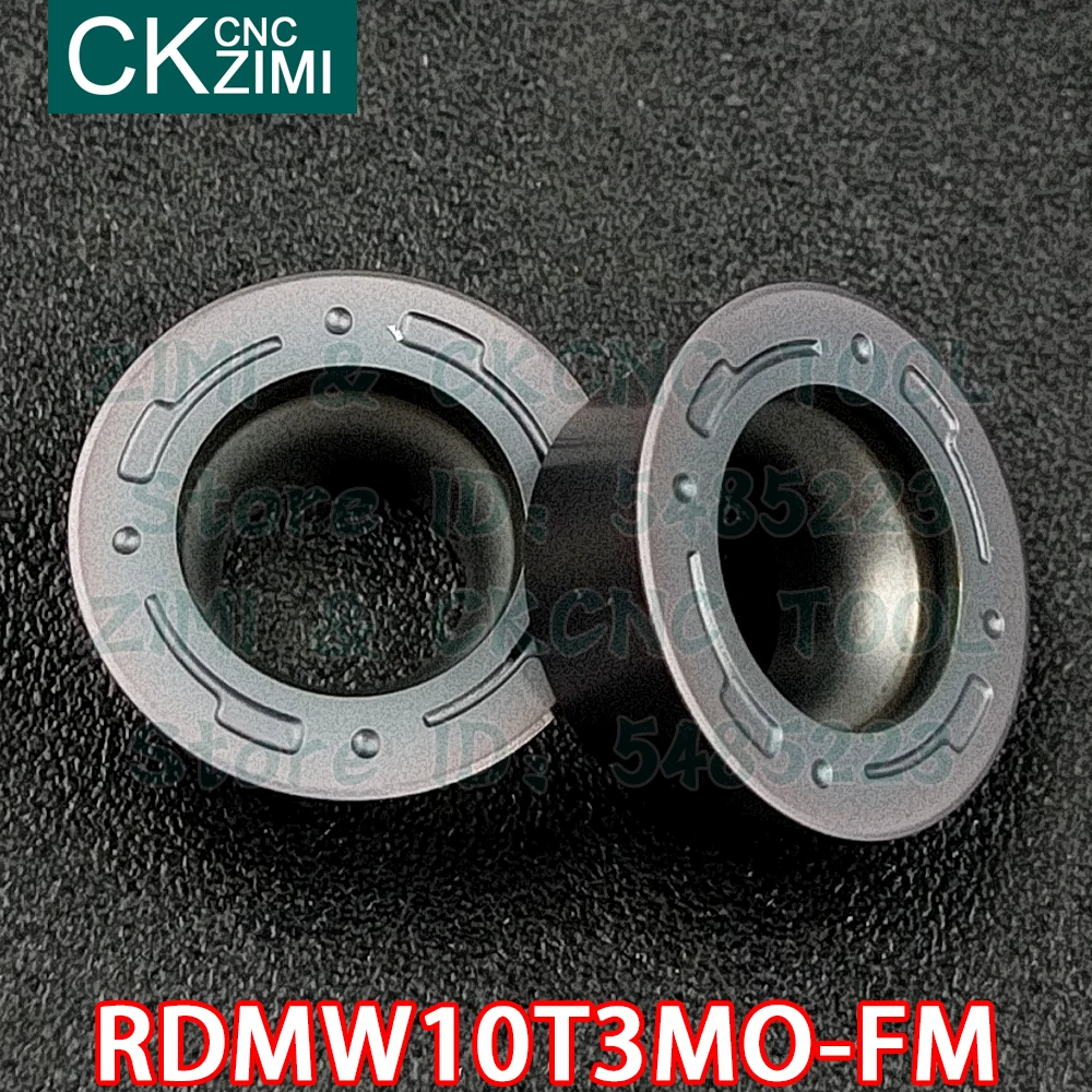 RDMW10T3MO-FM ZM1125 RDMW 10T3 MO FM Sisipan Karbida Melingkar Alat Sisipan Penggilingan Diindeks Alat Pemotong Putar Bubut Logam CNC