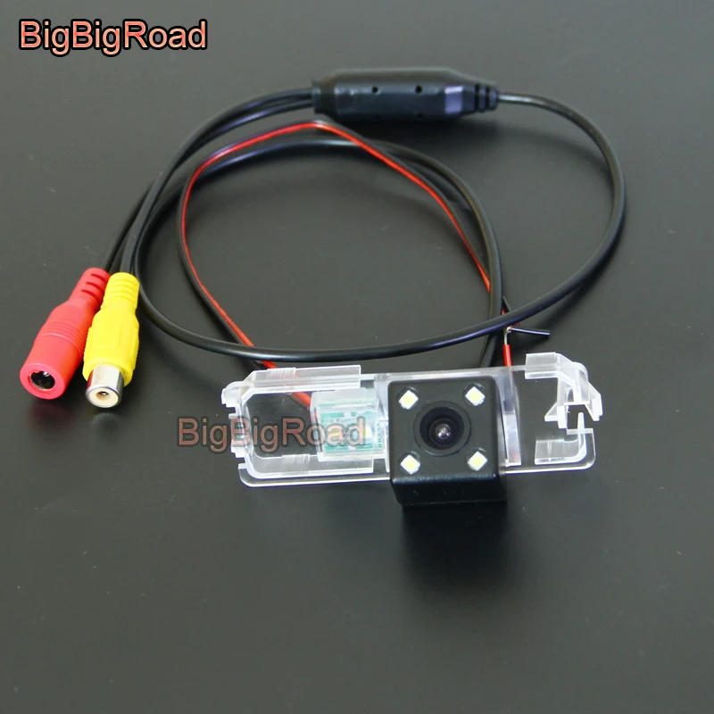 

BigBigRoad For Volkswagen Scirocco / Seat Ibiza Leon Alhambra Altea Car Rear View Reverse Backup Camera OEM Parking Camera