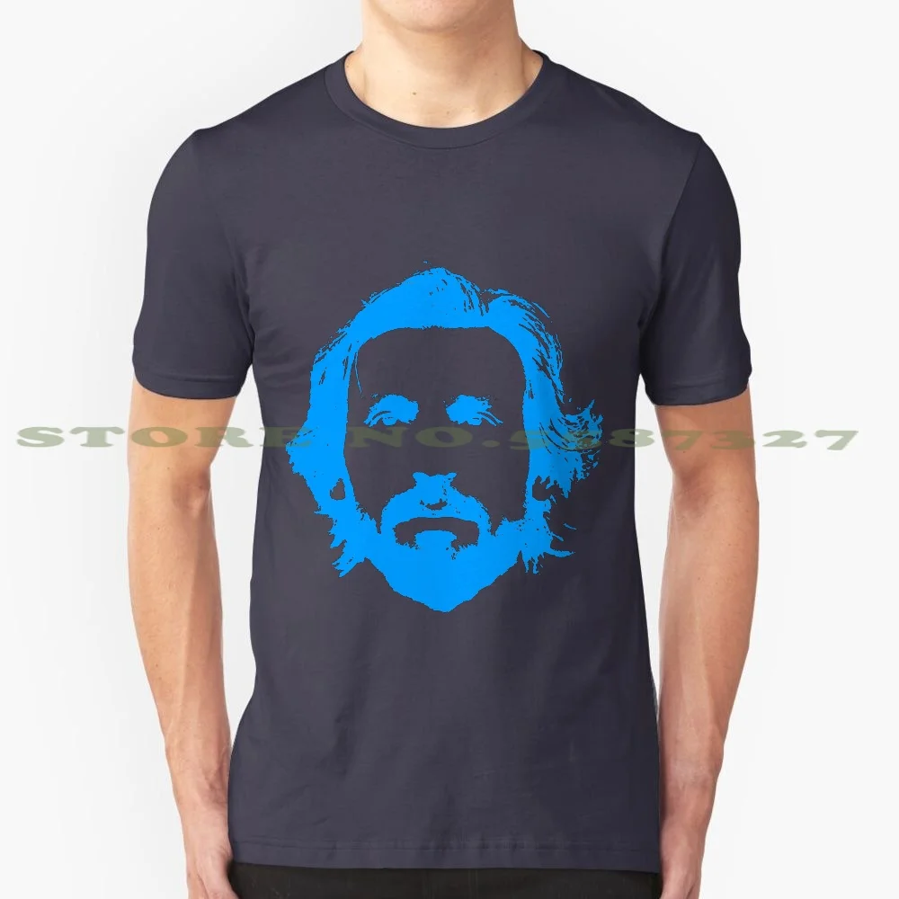 Andrea Pirlo 100% Cotton T-Shirt Andrea Pirlo Italia Italy Milano Inter Torino Turin Soccer Calcio Football Serie A Figc Head