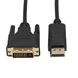 1.8M Professional DP to DVI Converter Cord Display Port Male to DVI-D 24+1Pin Male Monitor Display Adapter Cable