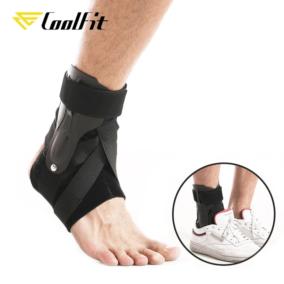 

Coolfit 1PC Ankle Support Strap Brace Bandage Foot Guard Protector Adjustable Ankle Sprain Orthosis Stabilizer Plantar Fasciitis