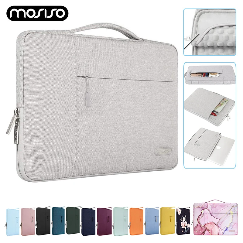 Laptop Bag for Macbook Air Pro 13 15 11.6 13.3 14 16 17.3 inch Waterproof Notebook Sleeve Shoulder Handbag Briefcase Cover Case