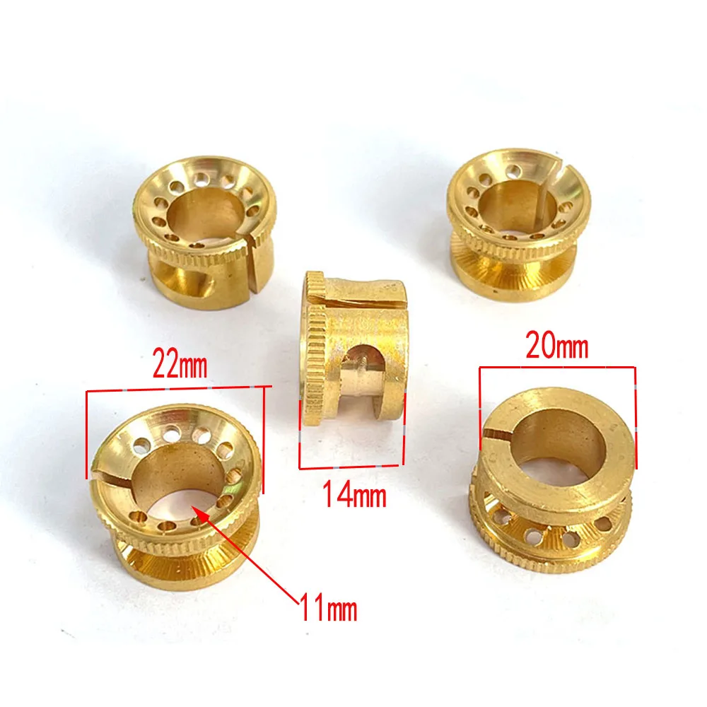 EDM Wire Cut Brass Water Nozzle Stopper 20*23*14mm for CNC Wire Cutting Machine